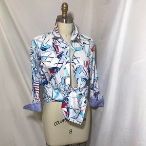 Chaps- fun women’s button down